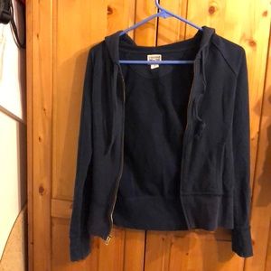 Converse navy jacket size xs